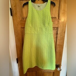 Elegant Green Sleeveless Dress